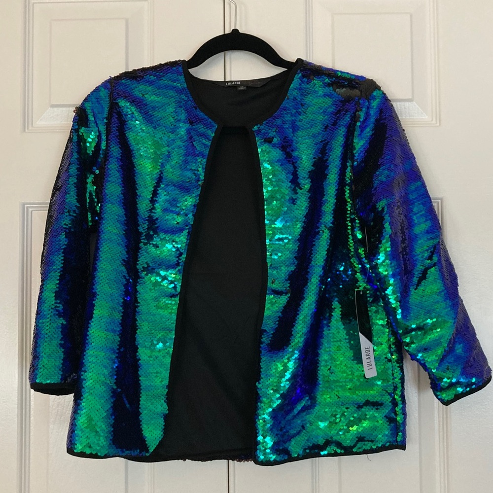 Mermaid sequin jacket by Lularoe 🌟